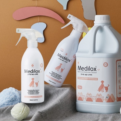 반려동물용 살균소독제 Medilox-P 4L x 1ea + 500ml x 2ea