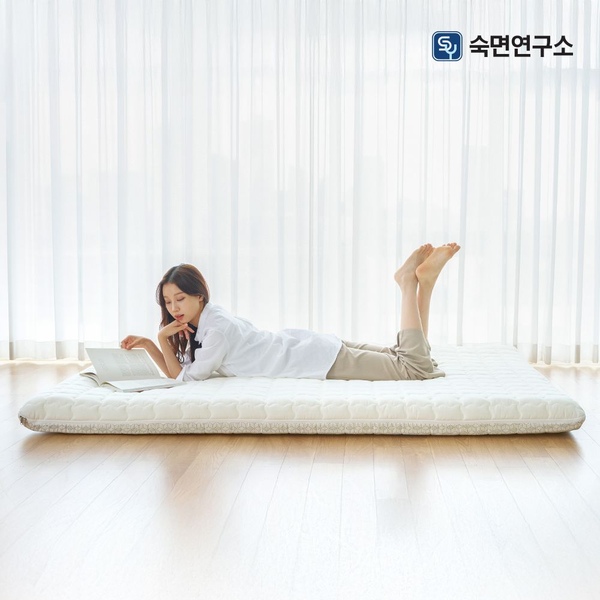 바른잠 11존 토퍼 매트리스 바닥 침대 접이식 원룸 자취 수면매트 6cm 10cm 13cm