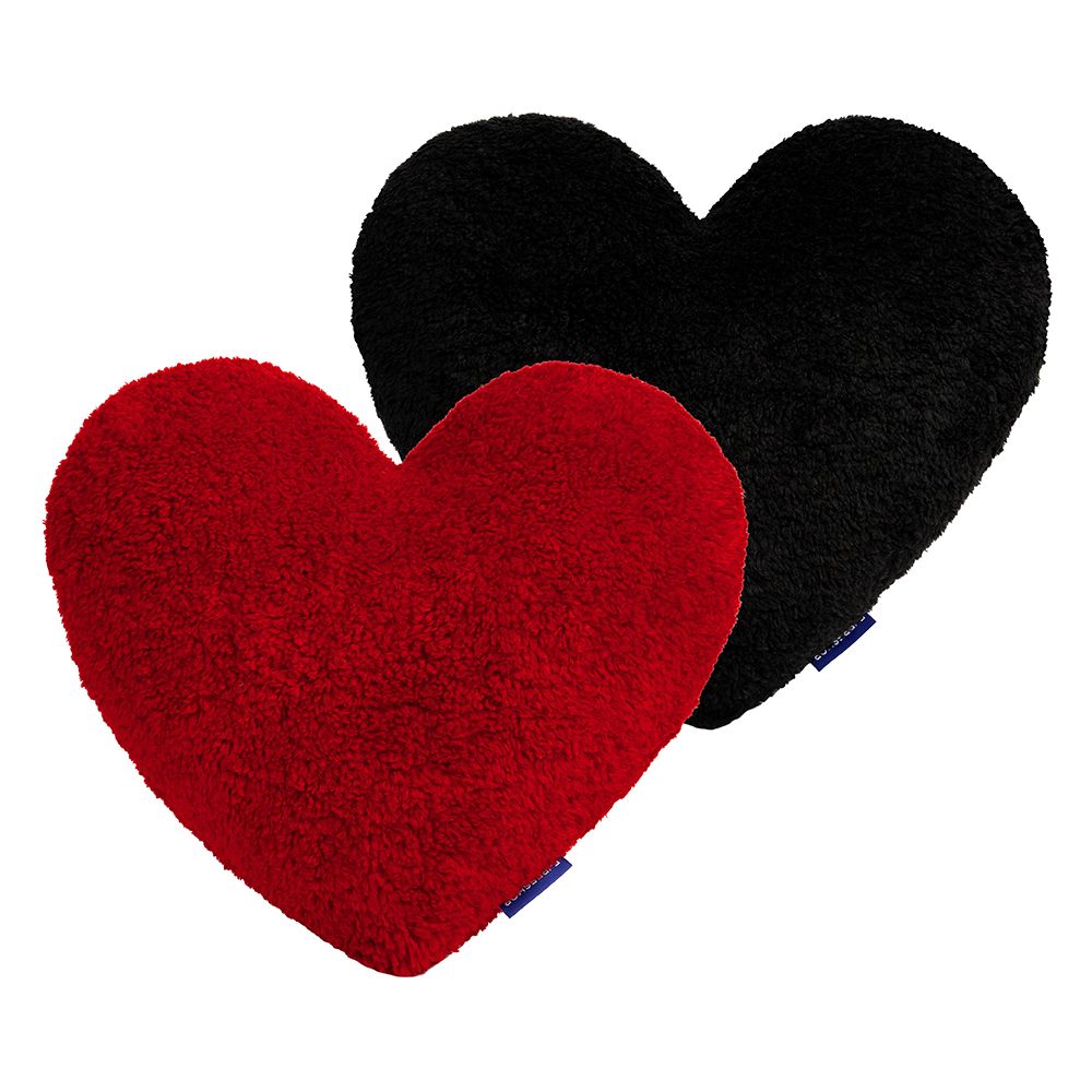 파르베샵 FLOOFY HEART CUSHION (2 COLORS) 플루피 하트 쿠션