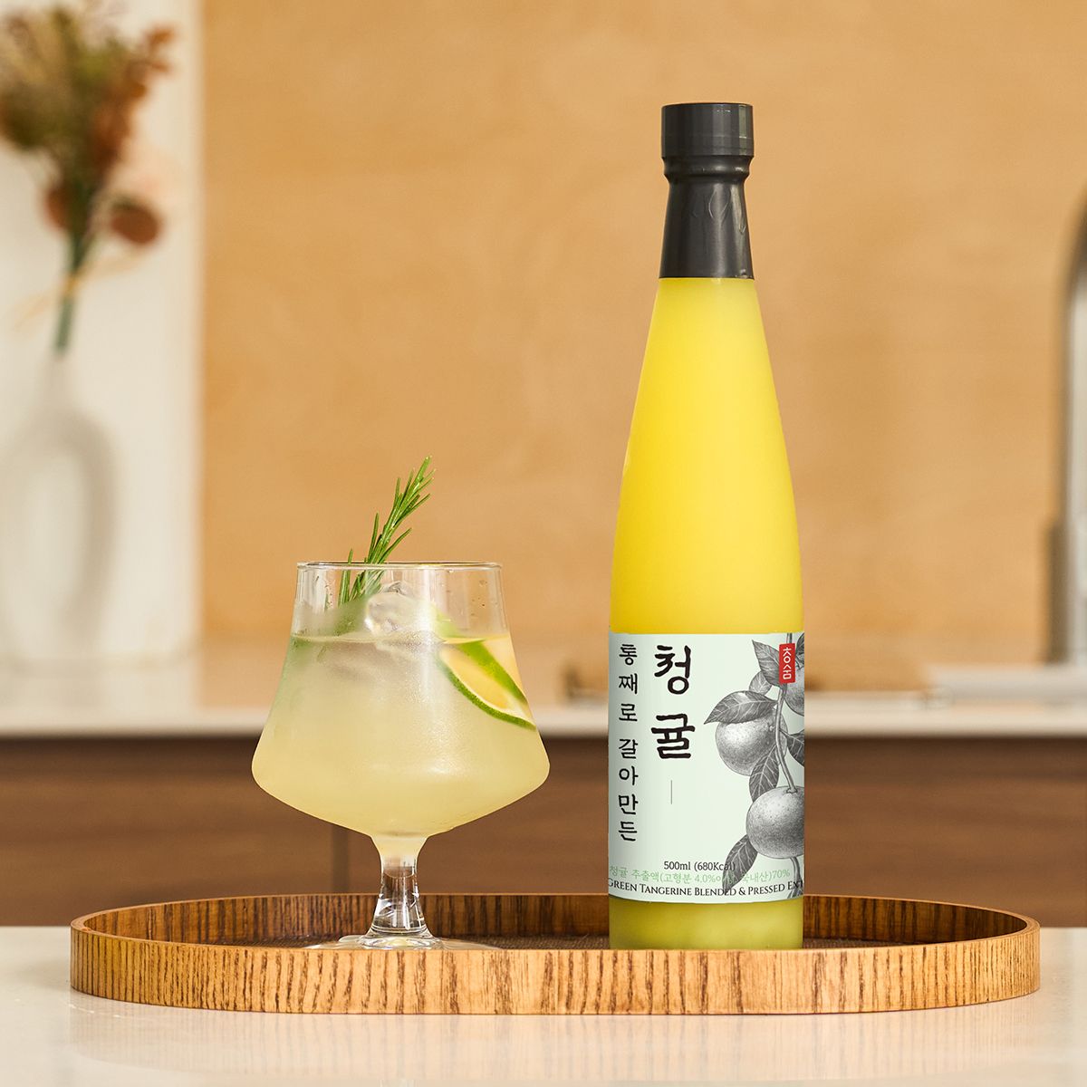 청숨 통째로 갈아만든 청귤 500ml