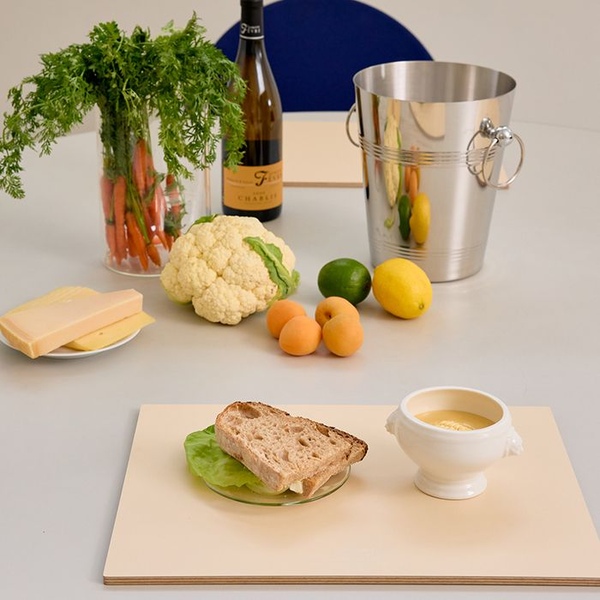 2SET/자작나무 테이블매트 BIRCH WOOD HPL TABLEMAT