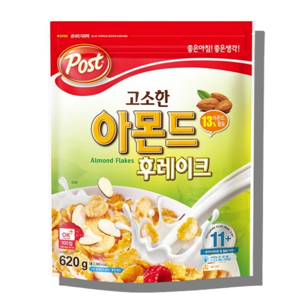 고소한 아몬드 후레이크 620g 시리얼