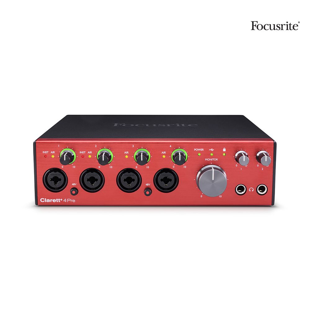 Clarett+ 4 Pre USB 마이크프리앰프 오인페 가격 비교 Focusrite Clarett+ 4 Pre USB 마이크프리앰프 오인페