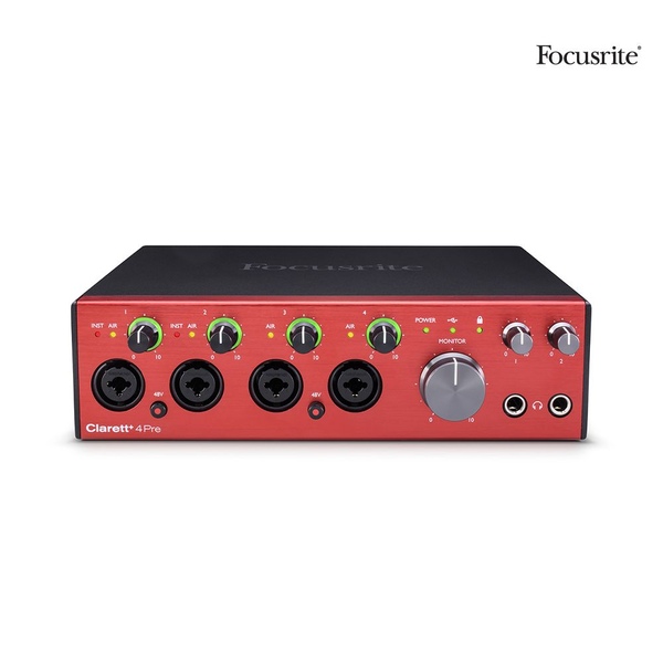 Clarett+ 4 Pre USB 마이크프리앰프 오인페