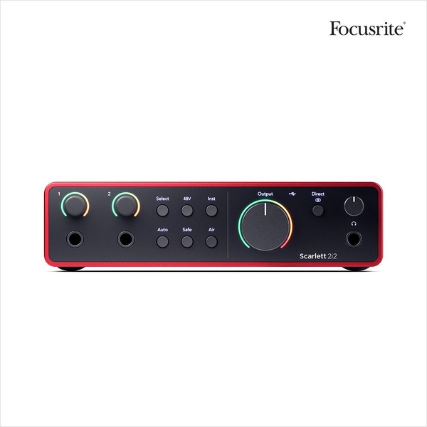 Scarlett 2i2 (4th GEN) 스칼렛 4세대 오디오인터페이스