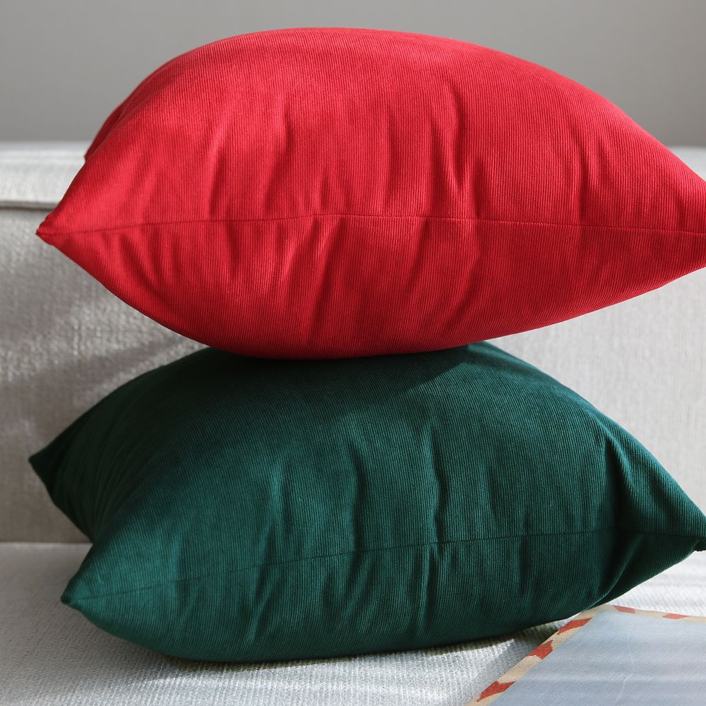 쿠션마켓 윈터랜드 코듀로이 크리스마스 쿠션커버 7size, 2color