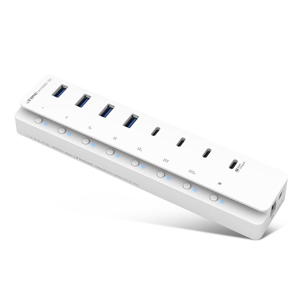 ipTIME UH1008C-QC 8포트 USB3.2 Gen2 유전원 멀티 허브