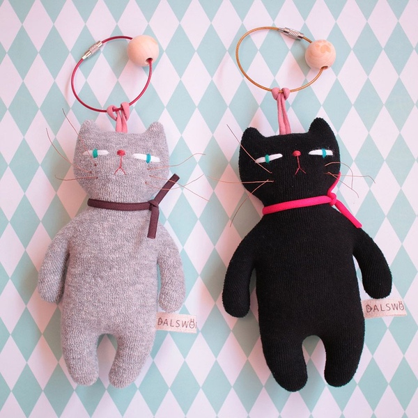 깜냥&그냥 키링인형
