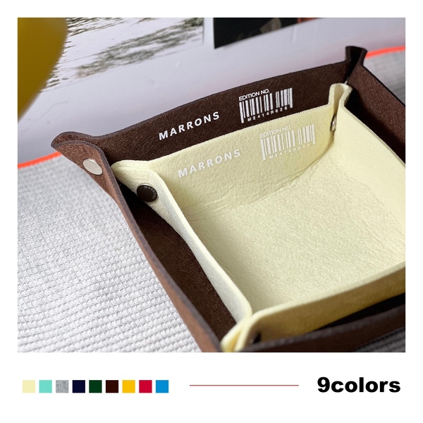 접이식 펠트 트레이 2size 6colors