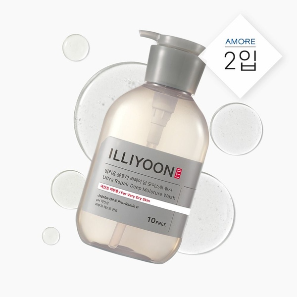 일리윤 울트라 리페어 모이스춰 바디워시 500ml 2개