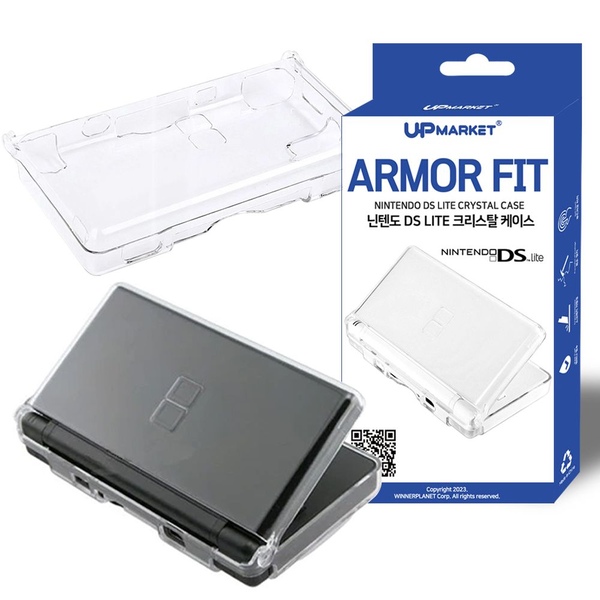 업마켓 닌텐도 DS LITE 케이스 투명 아머핏