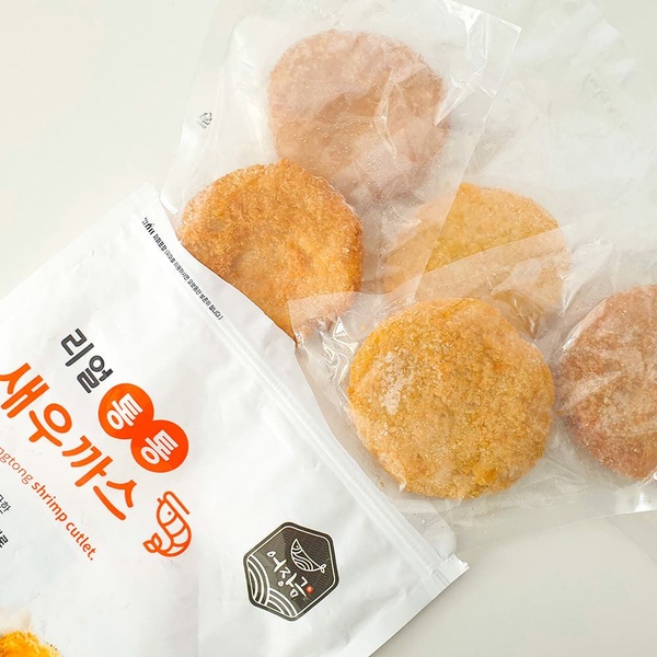 리얼통통 새우까스 500g