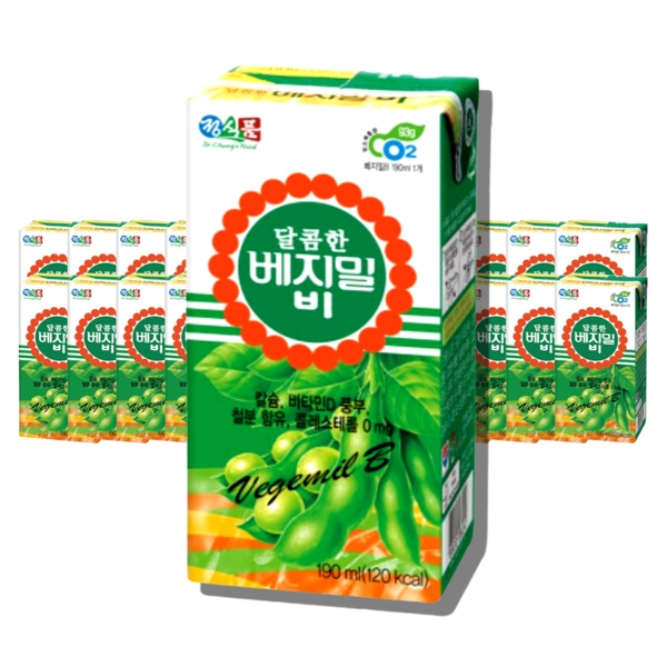 담백한 베지밀비 B 190ml*24개 두유