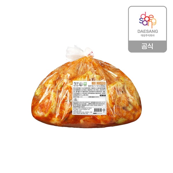 무섞박지5kg(우리땅,외식)
