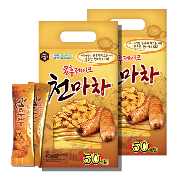 동일 콘후레이크 천마차 50스틱*2개