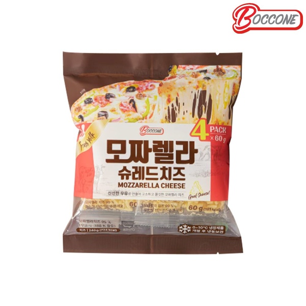 슈레드 모짜렐라 치즈 240g