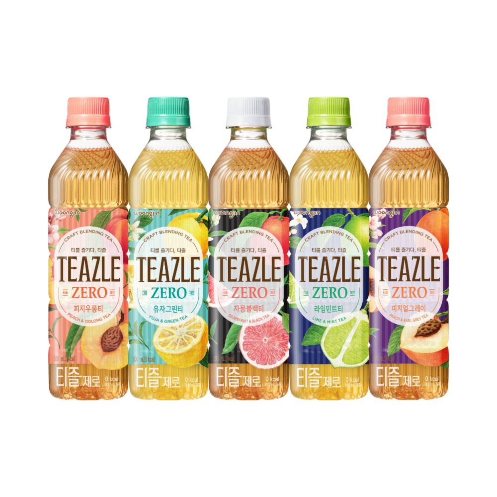 오늘의집 티즐 500ml*20개 5종 모음전