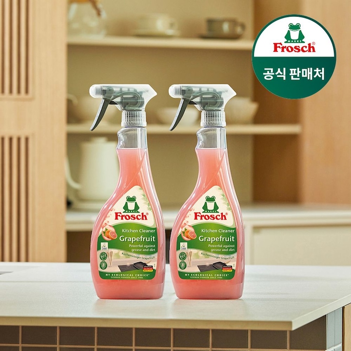 프로쉬 독일 다목적 자몽 기름때 클리너 500ml 2개