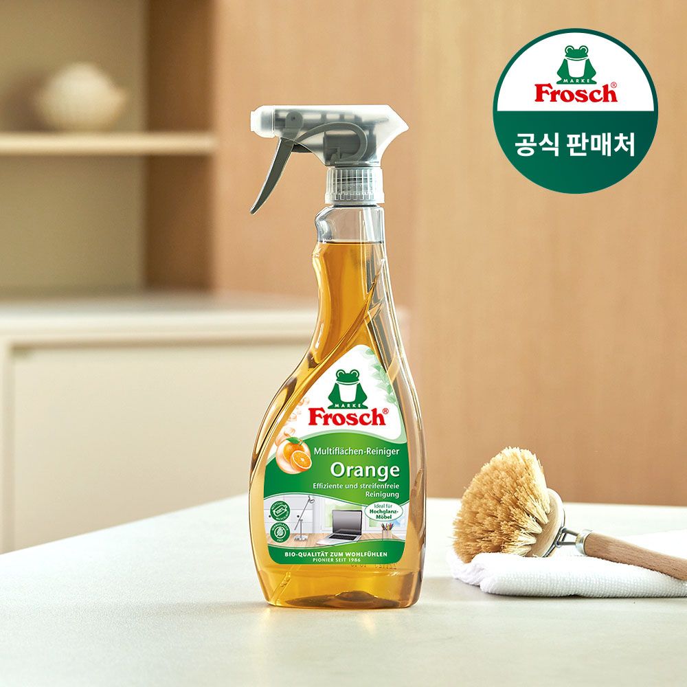 프로쉬 독일 다목적 오렌지 멀티클리너 500ml 3개 가전 가구용