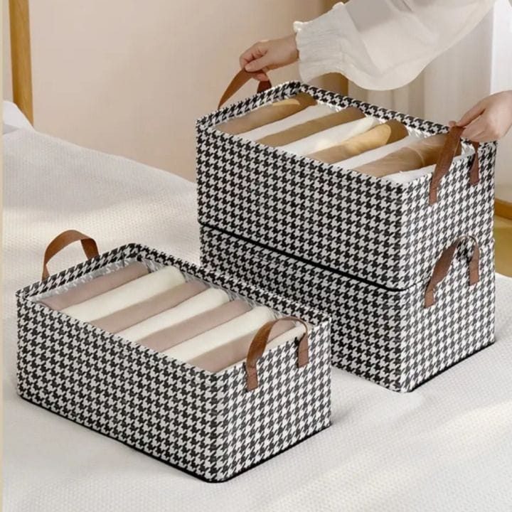 차이나는비엘 1+1 짱짱한 접이식 의류정리함 바지수납함 - 최저가 7,900원