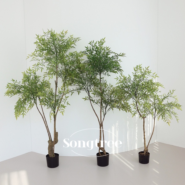 프리미엄 퀄리티 조화 남천 나무 3sizes