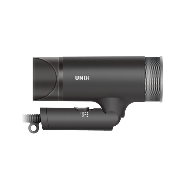 유닉스 메탈 무광블랙 1600W 접이식 헤어 드라이기 UN-A1610