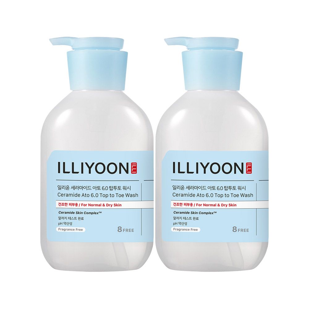 오늘의집 일리윤 세라마이드 아토탑투토 워시 500ml 2개