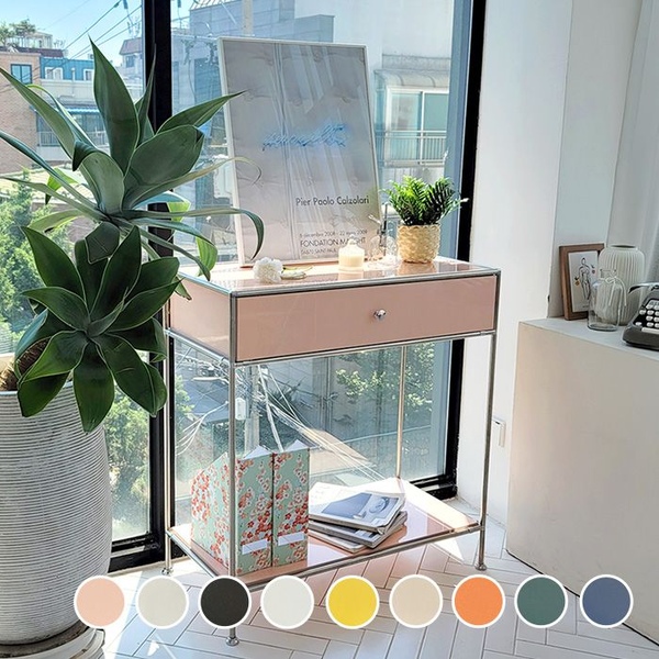 국내제작! 비아 모듈가구 수납장 콘솔 테이블 800 9colors