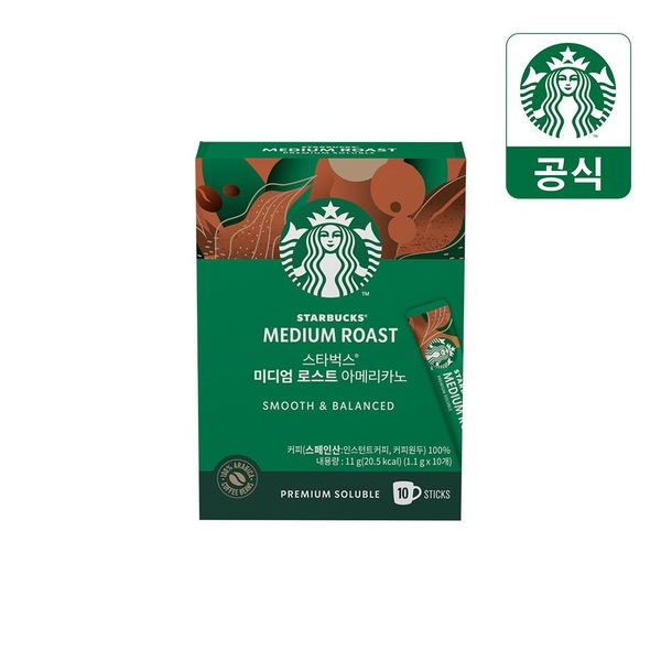 스틱커피 미디움 로스트 아메리카노 10입