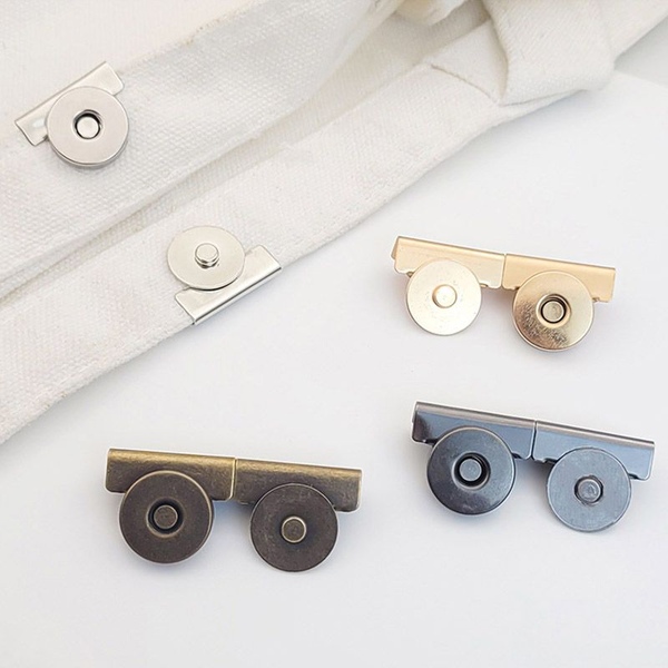 DIY 가방 부자재 잠금 장치 버클 자석 4color DD-13034