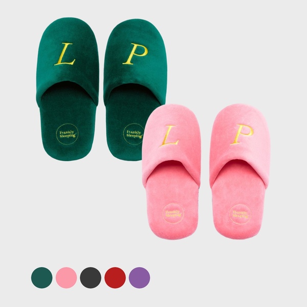 [1+1] 벨루어 워셔블 홈 오피스 룸슈즈 (3colors)