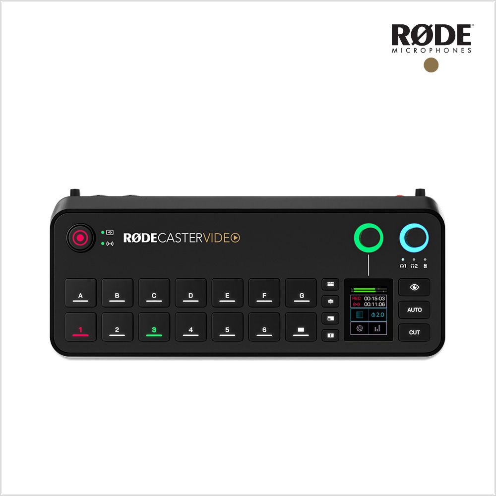 RODECaster Video オーディオ ビデオ スイッチャー