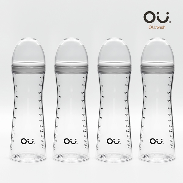PA 젖병(젖꼭지 미포함) 260ml, 4개