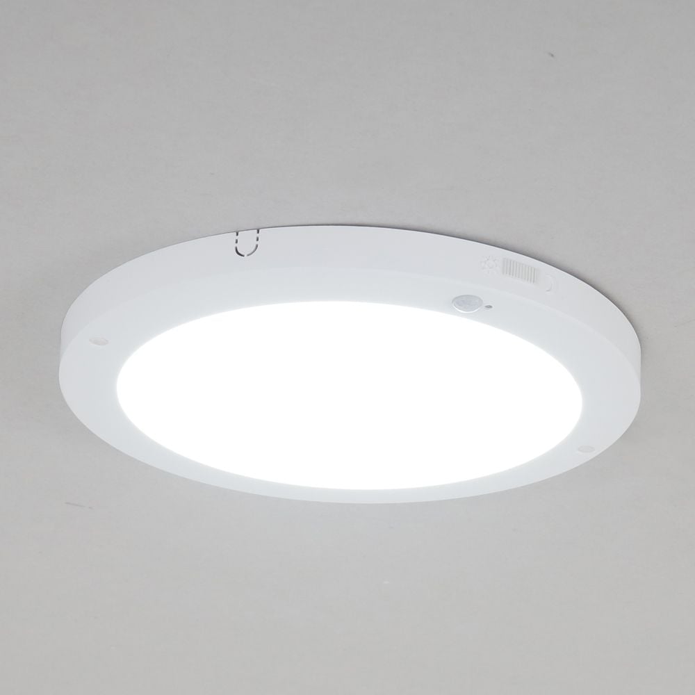 조명뱅크 올라이트 슬림 원형 센서등 LED20W 주광색