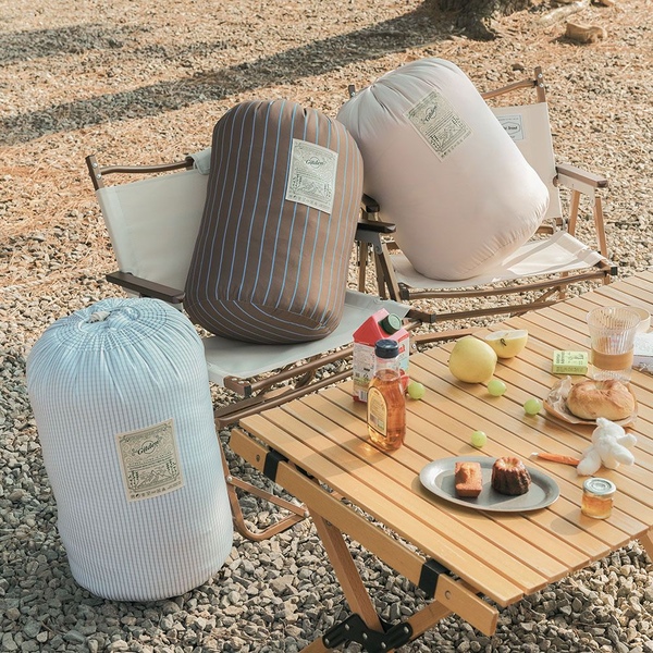 감성 캠핑 그래핀 발열 캠핑 이불 차박 침낭 3colors (헤비 라인)