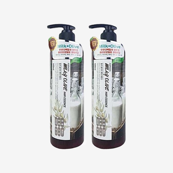 대용량 밀키 올리브 헤어에센스 500mL _ 2병
