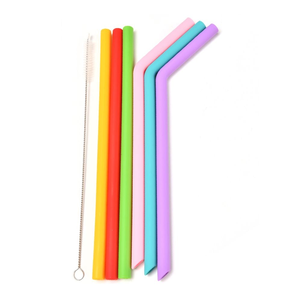 홈애니 실리콘빨대 30.5cm 6p set+세척솔 컬러빨대 일자형 커브형 빨대세트 가격 비교 홈애니 홈애니 실리콘빨대 30.5cm 6p set+세척솔 컬러빨대 일자형 커브형 빨대세트