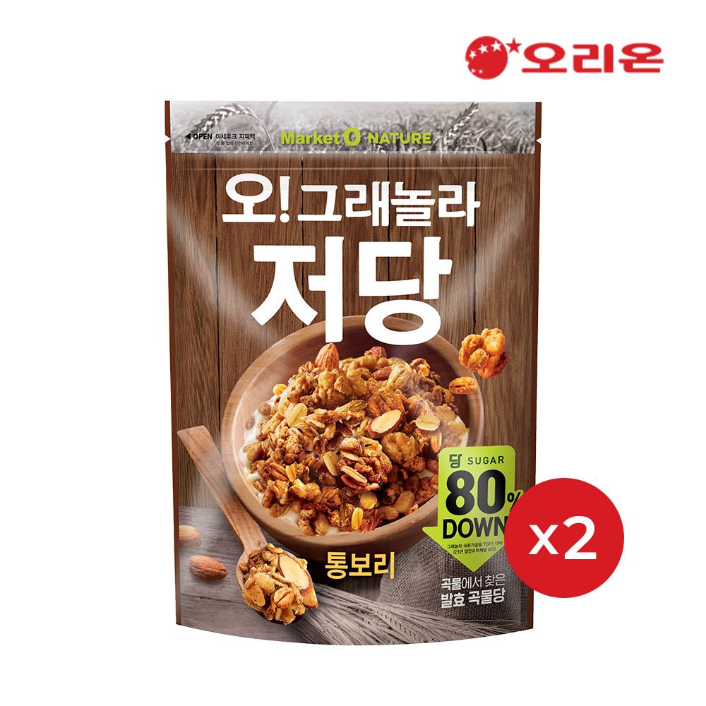 그래놀라 저당 통보리(360g)*2개 가격 추이 오리온 그래놀라 저당 통보리(360g)*2개 - 최저가 16,900원