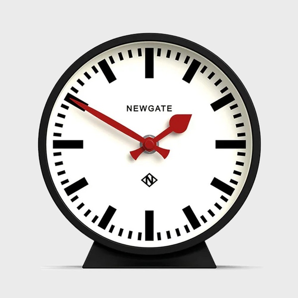 뉴게이트 M 레일웨이 탁상 시계 - Newgte M Mantel Railway (블랙)