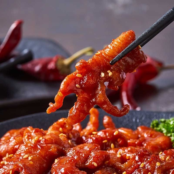 국내산 무뼈양념닭발 (순한맛/매운맛) 600g