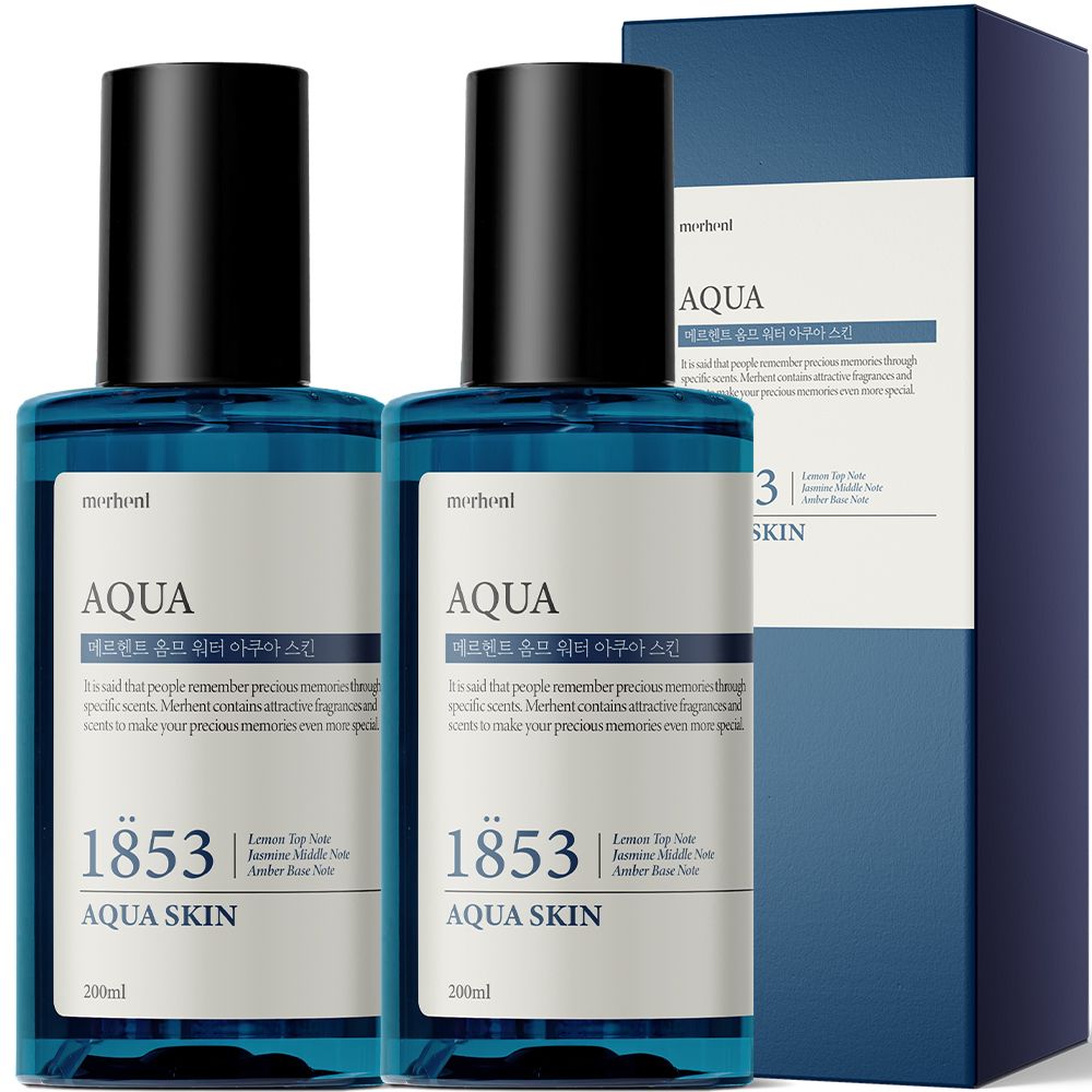 오늘의집 1+1 옴므 워터 아쿠아 스킨 200ml 남성 남자 대용량 수분 진정 보습