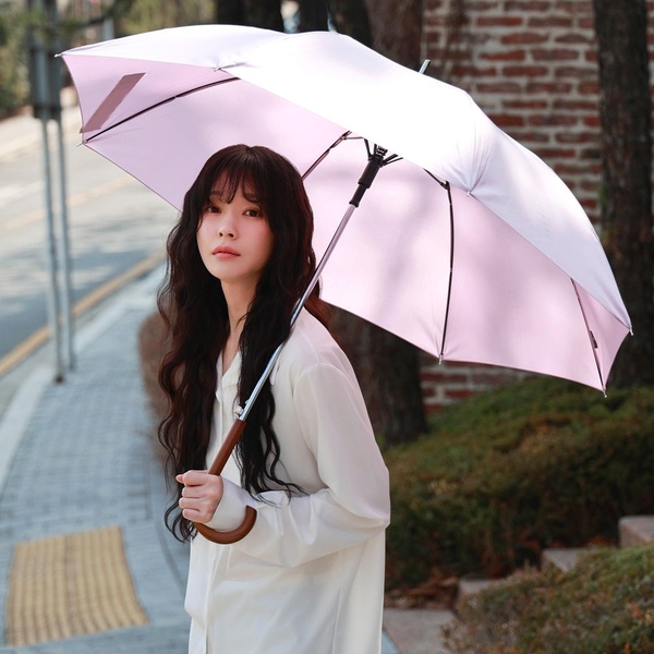 무료각인 경량 슬림한 예쁜 장우산 KR31
