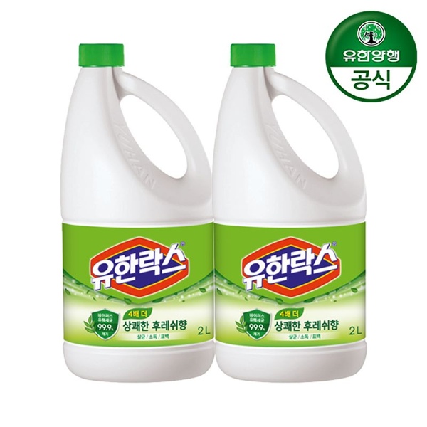 유한락스 후레쉬 2L 2개
