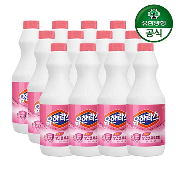 유한락스 후로랄 1L 12개