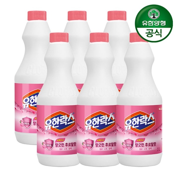 유한락스 후로랄 1L 6개