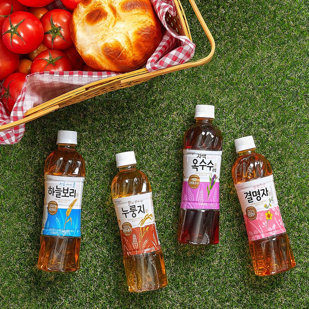 오늘의집 하늘보리 500mL*10개+결명자차 500mL 10개(6종 중 택2)