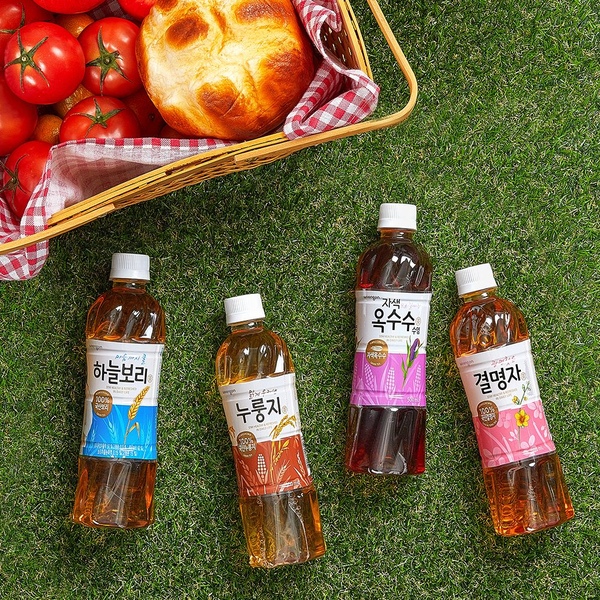 하늘보리 500mL*10개+결명자차 500mL 10개(6종 중 택2)