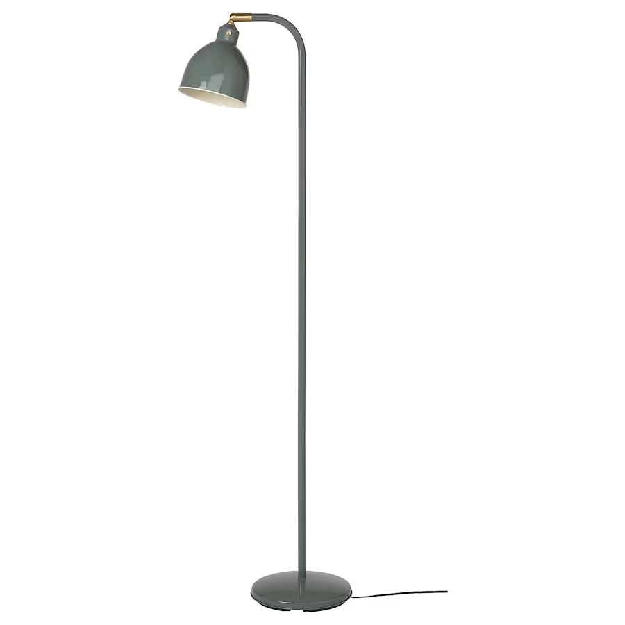 IKEA RÖDFLIK Floor/reading Lamp | Adjustable lamp head Industrial