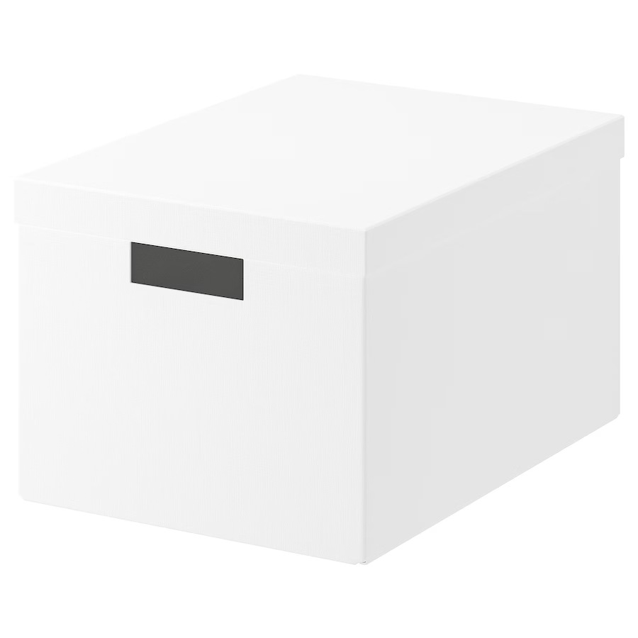 IKEA TJENA ティエナ 収納ボックス ふた付き[3色・3サイズ IKEA TJENA ティエナ 収納ボックス ふた付き[3色・3サイズ