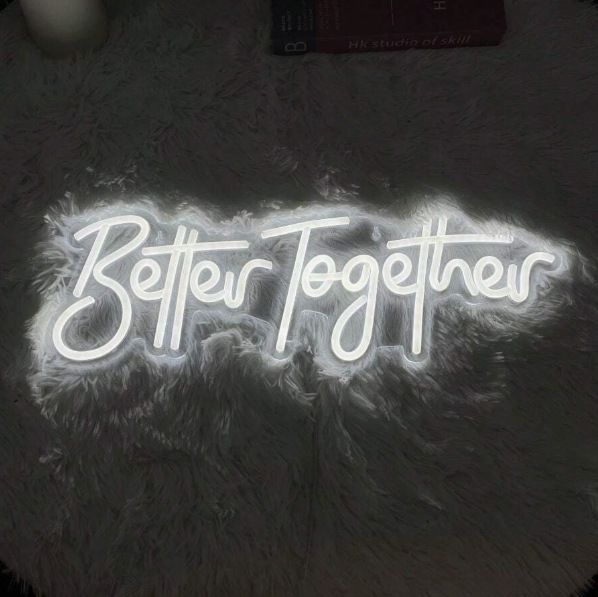 SHEIN Better Together LEDネオンライトサイン［2色］ | 照明 | Ohouse